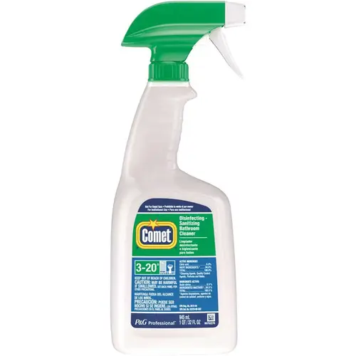 COMET 003700022569 32 oz. Disinfecting-Sanitizing Cleaner Spray Clear