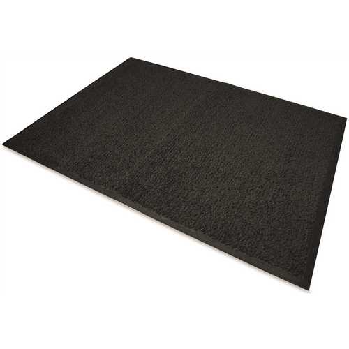 36 in. Width x 60 in. Length Polypropylene/Vinyl Platinum Series Indoor Wiper Mat