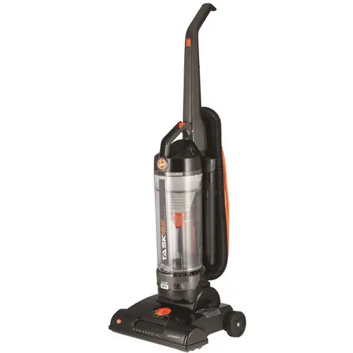 HOOVER CH53010 Commercial TaskVac Lightweight Corded Bagless Upright Vacuum Cleaner Black