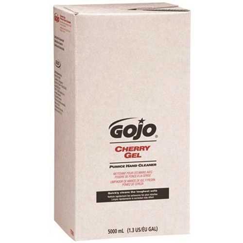 GOJO 7590-02 PUMICE HAND CLEANER CHERRY GEL 5000ML TDX REFILL