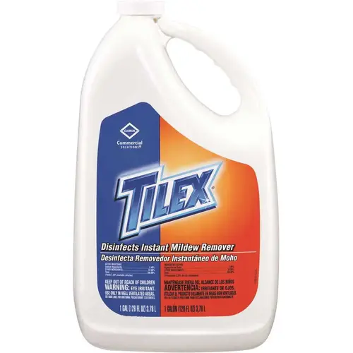 TILEX 4460035605 128 oz. Disinfecting Instant Mold and Mildew Stain Remover Refill Pale Yellow