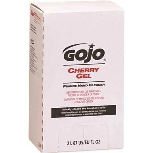 GOJO 7290-04 HAND CLEANER PUMICE CHERRY GEL PRO 2000 REFILL 2000ML