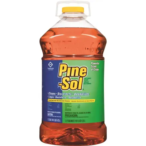 Pine-Sol 4129435418 144 oz. Multi-Surface Cleaner Amber