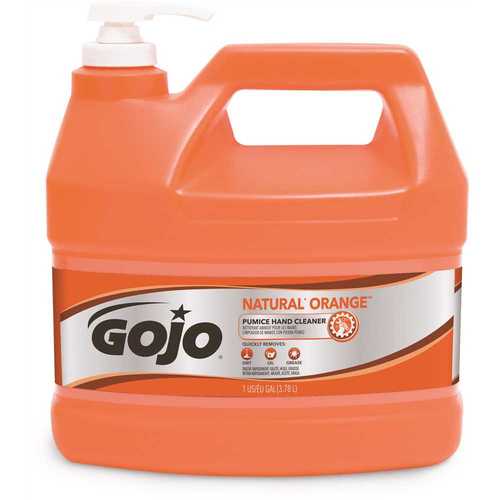 GOJO 0955-04 3.79 l Natural Orange Pumice Heavy-Duty Hand Cleaner