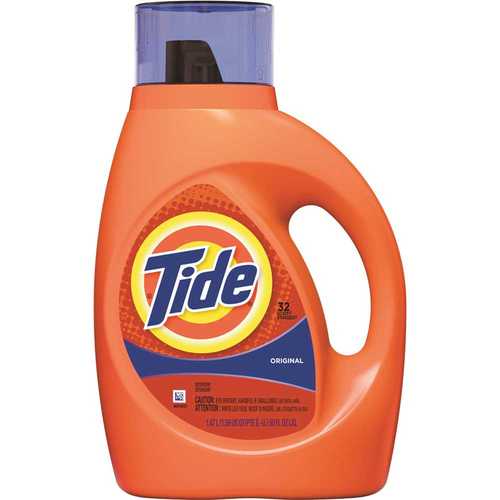 TIDE 003700013878 50 oz. Original Scent Liquid Laundry Detergent (32-Loads)