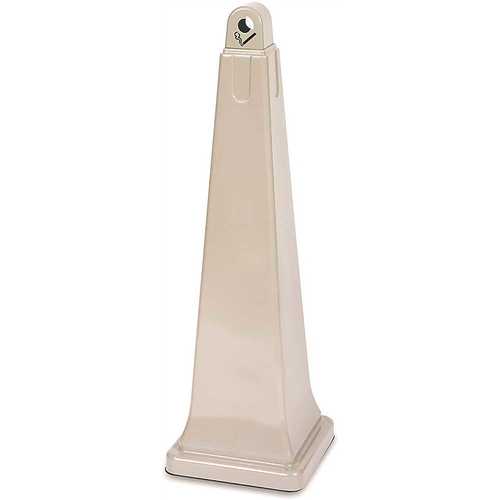 Groundskeeper Cigarette Waste Collector Beige