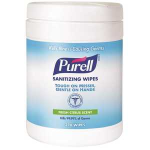 PURELL 9113-06 Sanitizing Wipes - pack of 6