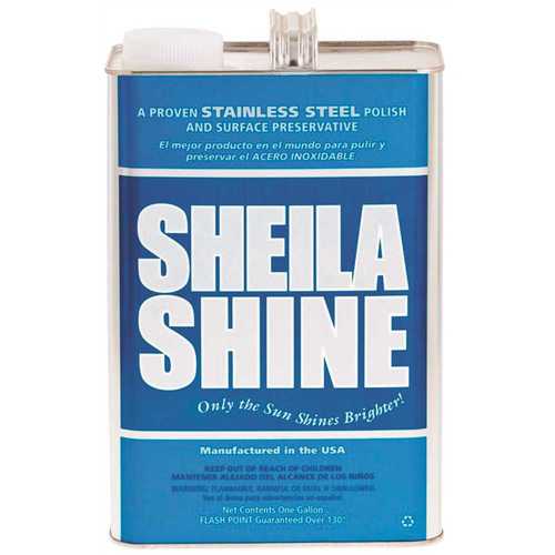 SHEILA SHINE 440128/73440003 128 oz. Oil Based Stainless Steel Polish