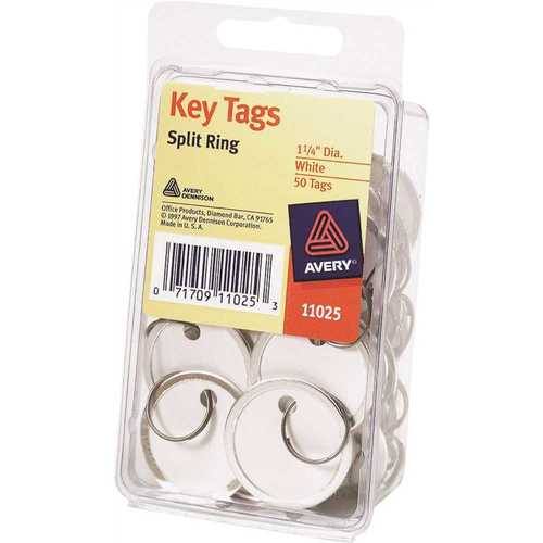 Avery AVE11025 Key Tags - pack of 50
