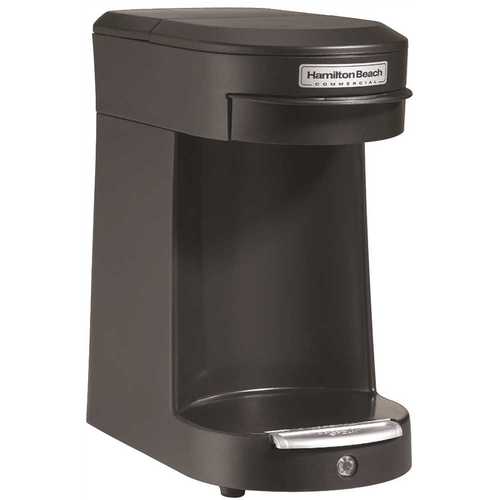 HAMILTON BEACH HDC200B Single Cup Hospitality Coffeemaker with 3-Minute Brew Time in Black