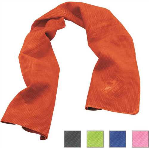 Ergodyne 6602 Chill-Its Orange Evaporative Cooling Towel