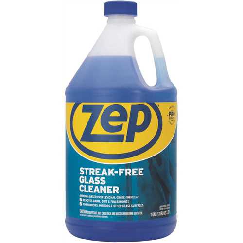 ZEP ZU1120128 1 Gal. Streak-Free Glass Cleaner - pack of 4
