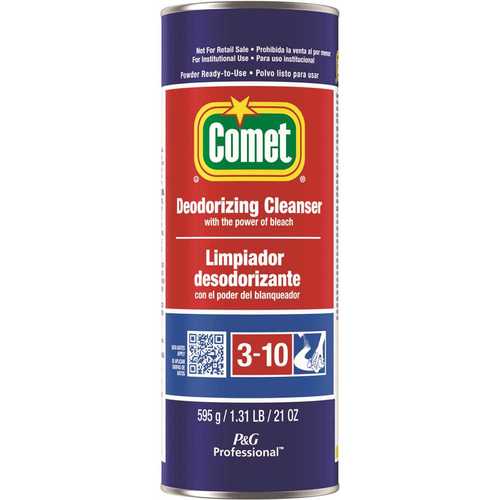 COMET 003700032987 21 oz. Original Powder Deodorizing Can