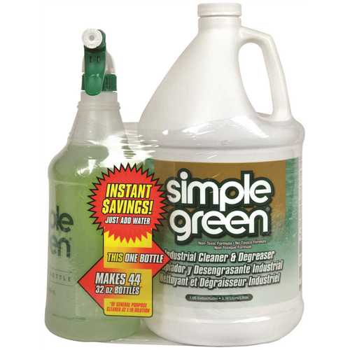 SIMPLE GREEN 2710200413041 CONCENTRATE, GALLON WITH 32 OZ. RTU SIMPLE GREEN TRIGGER