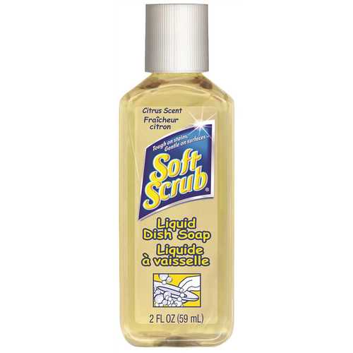 Soft Scrub Liquid Dish Detergent - 144/2oz - pack of 144