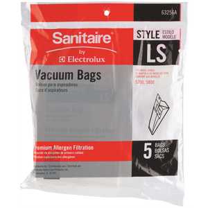 Sanitaire 63256A-10 1.13 Gal. Upright 5700/5800 Dust Bag - pack of 5