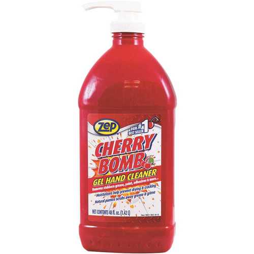 ZEP ZUCBHC48CA4 48 oz. Cherry Bomb Industrial Hand Cleaner - pack of 4