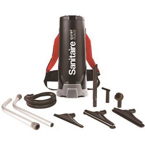 Sanitaire SC535A 10 qt. Sanitaire Hepa Backpack Vacuum Cleaner with 50 ft. Power Cord