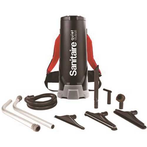 10 qt. Sanitaire Hepa Backpack Vacuum Cleaner with 50 ft. Power Cord