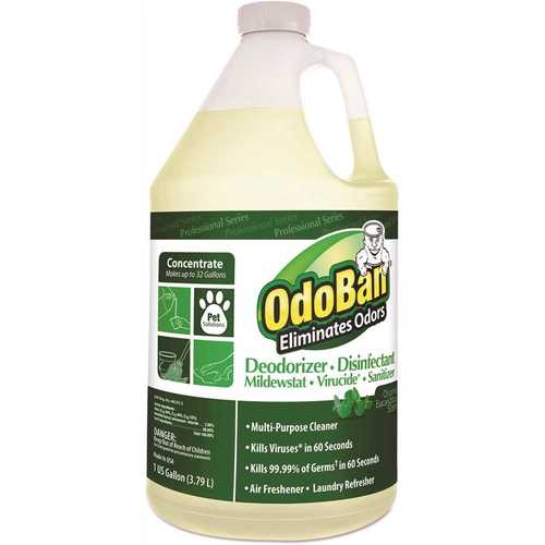 OdoBan ODO911062G4 1 Gal. Concentrated Odor Eliminator, Eucalyptus, Bottle