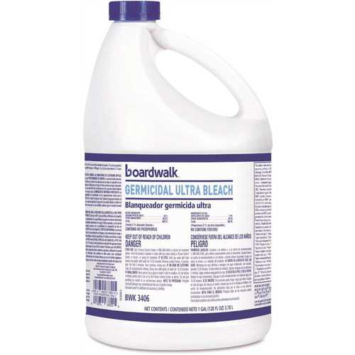 BOARDWALK BWK3406 Ultra Germicidal Bleach, 1 Gallon Bottle