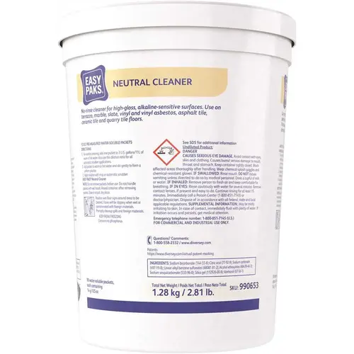 Neutral Cleaner, 0.5 oz., Orange - pack of 90