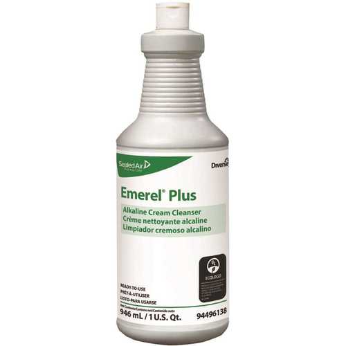 1 Qt. Emerel Plus Cream Cleanser Opaque White