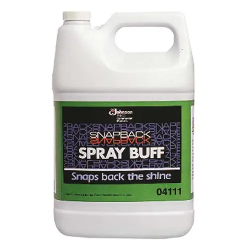 SnapBack 904116 1 Gal. Multi-Surface Buff Spray Clear Straw