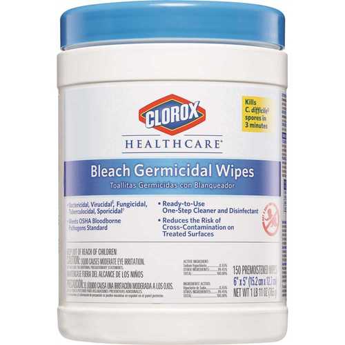 CLOROX 4460030577 Bleach Germicidal Wipes