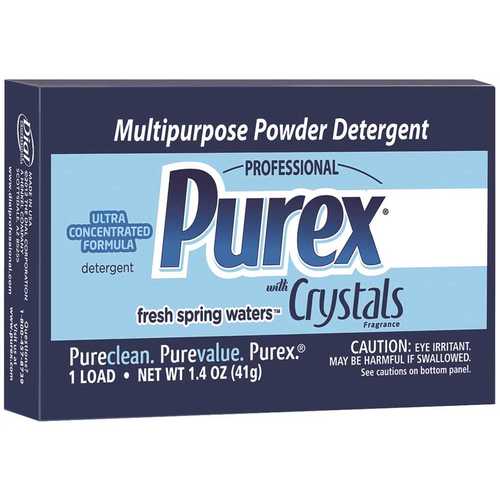 PUREX DIA10245 1.4 oz. Ultra-Concentrated Powder Detergent Box Vend Pack