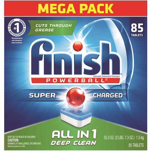 Powerball 0.7 oz. Dishwasher Detergent Tablets - pack of 85