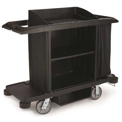 Full Size Housekeeping Cleaning Cart
