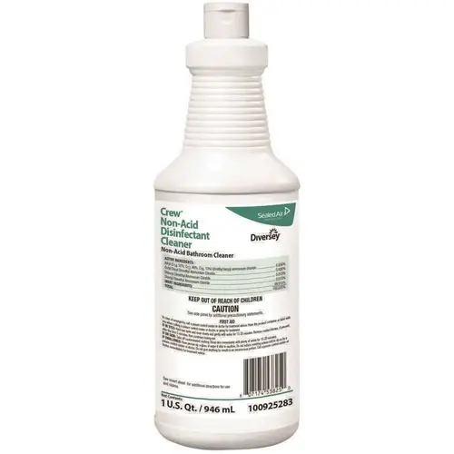 1 Qt. Non-Acid Disinfectant Cleaner Green