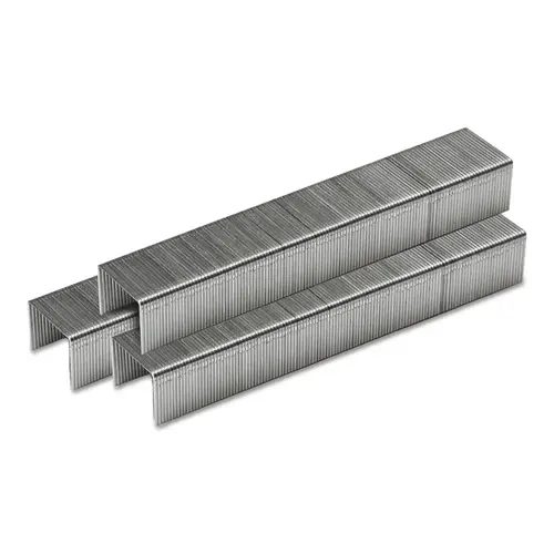 Optima S7035550E High-Capacity Staple, 3/8 in L Leg Silver