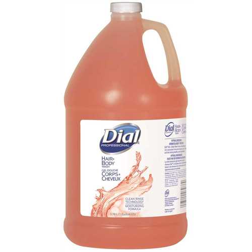 DIAL 23400039869 HAIR AND BODY WASH, 1 GALLON Pink