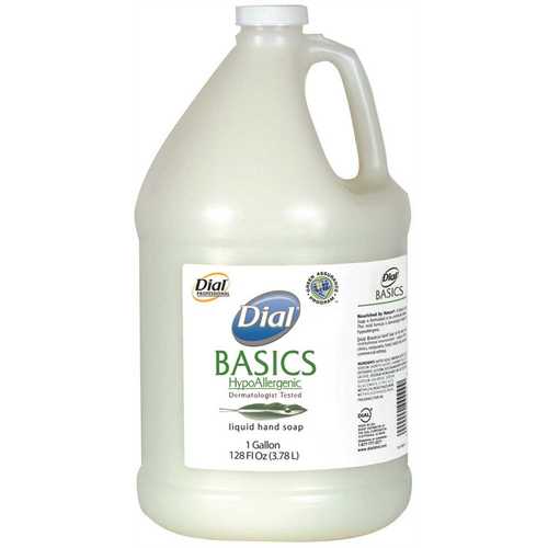DIAL 1700006047 Basics Liquid Hand Soap (Green Seal Certified) -1 Gallon Refill