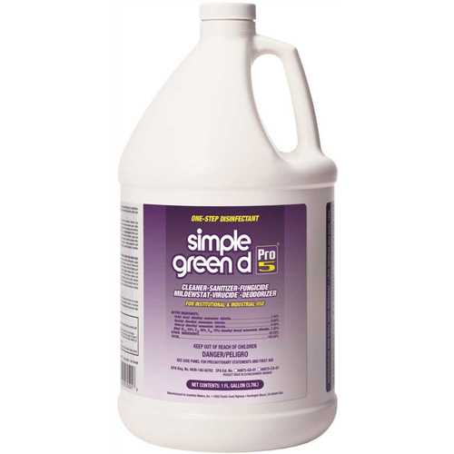 SIMPLE GREEN 3410000430501 D PRO 5 DISINFECTANT AND CLEANER, GALLON