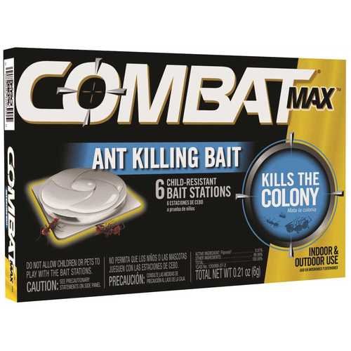 Combat Max Ant Killing Bait - pack of 6