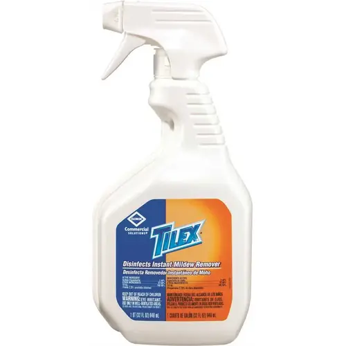 TILEX 4460035600 32 oz. Disinfecting Instant Mold and Mildew Stain Remover Spray Pale Yellow