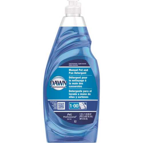 Dawn 003700045112 Professional 38 oz. Original Scent Dishwashing Liquid Blue