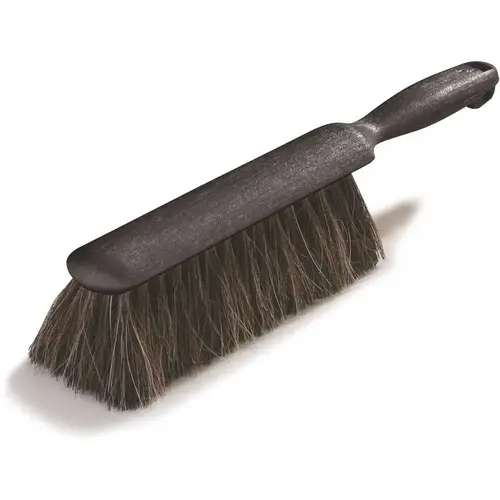 5 in. Horsehair Counter Brush in Black