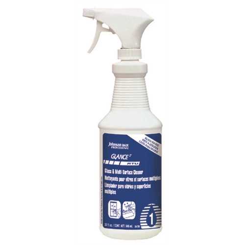 1 Qt. Glass and Surface Cleaner Clear Light Blue