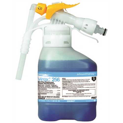 Rtd Virex II 256 1.5 L One-Step Germicidal Cleaner and Deodorant in Blue