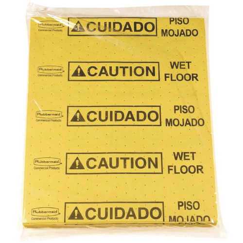 Rubbermaid 425200YL Over-the-Spill Station Pads Large Refill Pads for 4251 - pack of 25