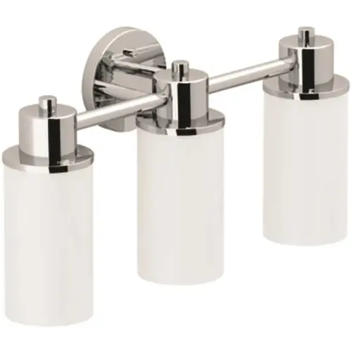 Iso Triple Globe Bath Light Bright Chrome Finish