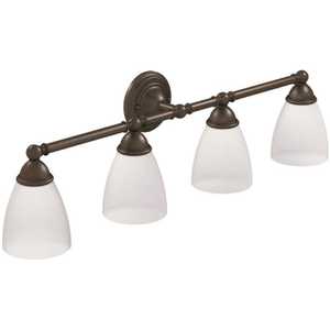 Brantford Quadruple Globe Bath Light Oil Rubbed Bronze Finish