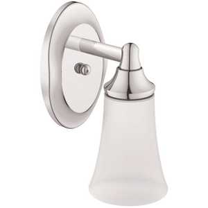 Eva Single Globe Bath Light Bright Chrome Finish