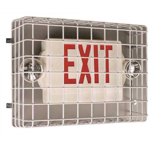 STI STI-9740 9-Gauge Large Coated Steel Exit Sign Damage Stopper and Protective Cover