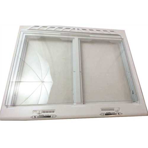 Midea 12531000001025 Glass Shelf Assembly of Refrigerator