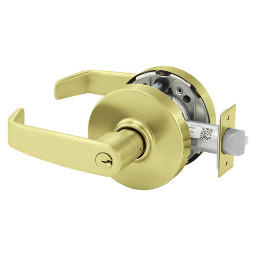 Cylindrical Lock Satin Brass